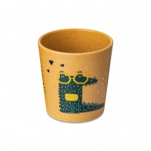CONNECT CUP S ZOO Becher 190ml nature wood