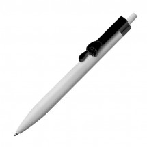 Kugelschreiber mit Clip Fingerzeig - schwarz
