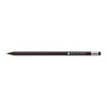 STAEDTLER Bleistift schwarz durchgefärbt mit Radiertip