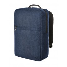 Notebook-Rucksack EUROPE - blau meliert
