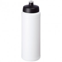 Baseline® Plus 750 ml Flasche mit Sportdeckel- weiss/schwarz