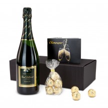 Geschenkset: Champagner-Box