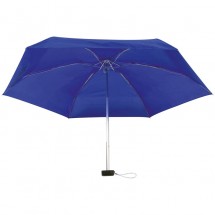 Mini-Regenschirm in einem EVA Etui - blau