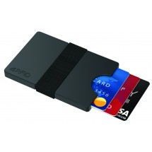 Metmaxx® Kartenhülle IwalletCompact - schwarz
