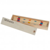 Mikado Spiel aus Holz - beige
