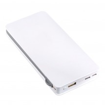 Wireless charging powerbank REEVES-LEICESTER WHITE - weiß
