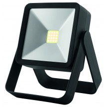 Metmaxx® LED Lampe TheFlutlichtCOB - schwarz/silber