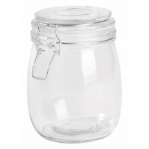Vorratsglas CLICKY mit Bügelverschluss, Füllmenge ca. 750 ml - transparent