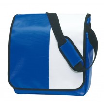Umschlagtasche ACTION - blau/weiß