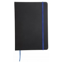 Notizbuch LECTOR im DIN-A5-Format - blau/schwarz