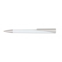 Kugelschreiber WEDGE - weiß