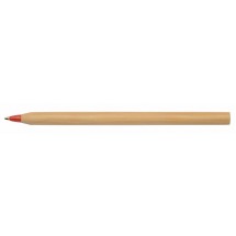 Bambus Kugelschreiber ESSENTIAL - braun/rot