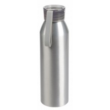 Aluminium Trinkflasche COLOURED - grau