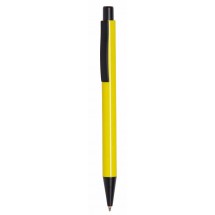 Alu-Kugelschreiber QUEBEC - gelb