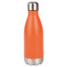 Trinkflasche PARKY - orange/silber