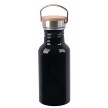 Aluminium Trinkflasche ECO TRANSIT - schwarz