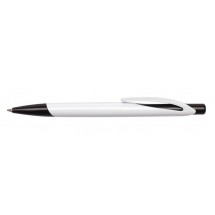 Kugelschreiber DAYTONA - schwarz/weiß