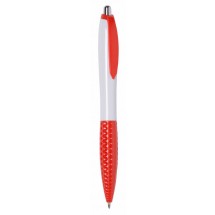 Kugelschreiber JUMP - rot/weiß