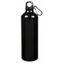Aluminium-Trinkflasche BIG TRANSIT - schwarz