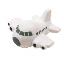 Anti-Stress-Flugzeug TAKE OFF - grau/weiß