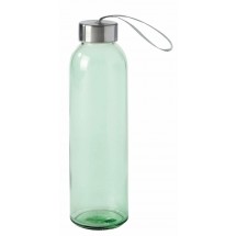 Glas-Trinkflasche TAKE SMART - grün