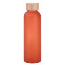 Glas-Flasche TAKE FROSTY - orange