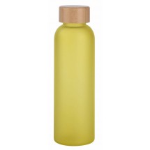 Glas-Flasche TAKE FROSTY - gelb