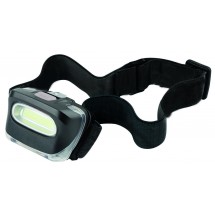 Metmaxx® Kopflampe TopCOB - schwarz / transparent