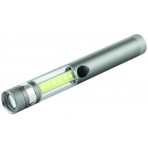 Metmaxx® LED Lampe WorklightMidiCOB - silber/schwarz