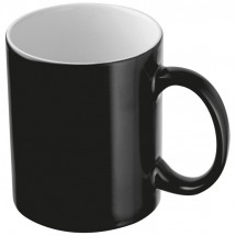 Kaffeetasse aus Keramik - schwarz