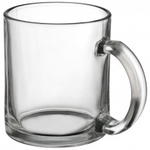 Kaffeetasse aus Glas - transparent