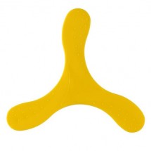 Designer Bumerang - gelb