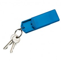 Schlüsselanhänger Safebox - blau