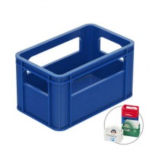 Zettelbox oder Bierdeckelständer - blau