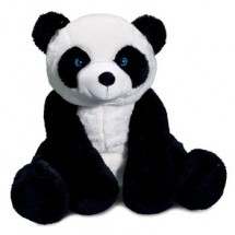 Zootier XL Panda - schwarz/weiß