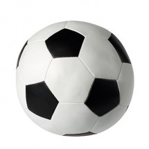Soft-Fußball XS - weiß/schwarz