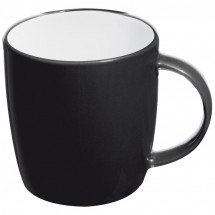 Tasse aus Keramik - schwarz