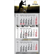 Wandkalender Premium 3-schwarz
