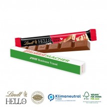 Schokoladen-Stick Lindt HELLO, Klimaneutral, FSC®