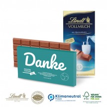 Premium Schokolade von Lindt, 100 g, Klimaneutral, FSC®