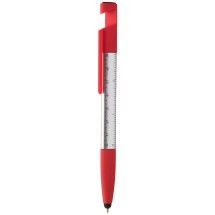 Touchpen mit Kugelschreiber Handy - rot