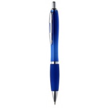Kugelschreiber San Francisco - blau, transparent