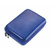Organizer-Etui mit Reißverschluss BLUE TRAVEL CASE - blau, schwarz