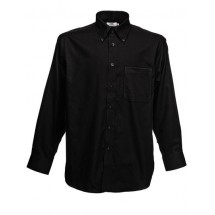 Men´s Long Sleeve Oxford Shirt - Black