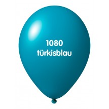 Luftballons ohne Druck-Türkisblau