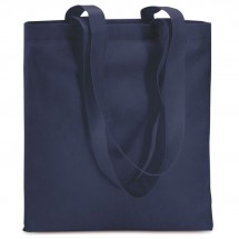 TOTECOLOR Einkaufstasche aus Vliesstoff blau