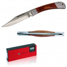 Schwarzwolf outdoor® JAGUAR 11cm Taschenmesser mit Holzgriff