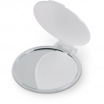 Make-Up-Spiegel MIRATE - transparent weiß