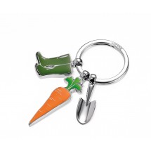 Schlüsselanhänger GARDEN LOVE - grün, orange