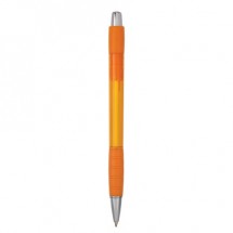 Striped Grip Kugelschreiber orange